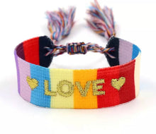 Load image into Gallery viewer, Woven LOVE Bracelet