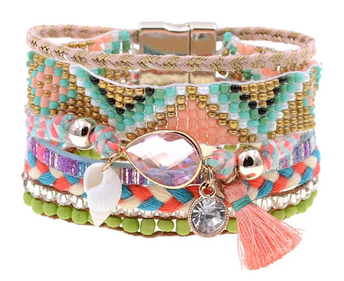 Ibiza Bracelet - Rose Pink