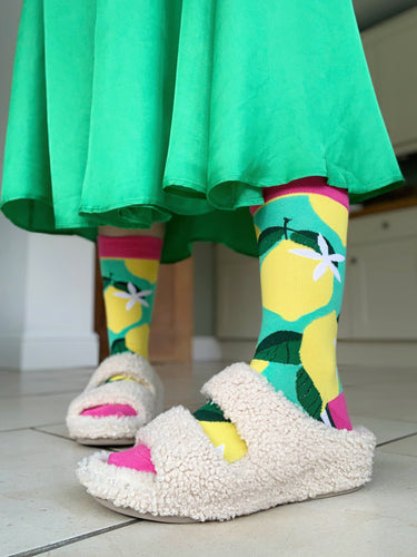 When Life Gives U Lemons Socks