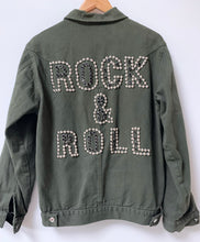 Load image into Gallery viewer, Preloved &amp; Vintage - Rock &amp; Roll Khaki Jacket