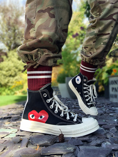 Stripe Top Socks