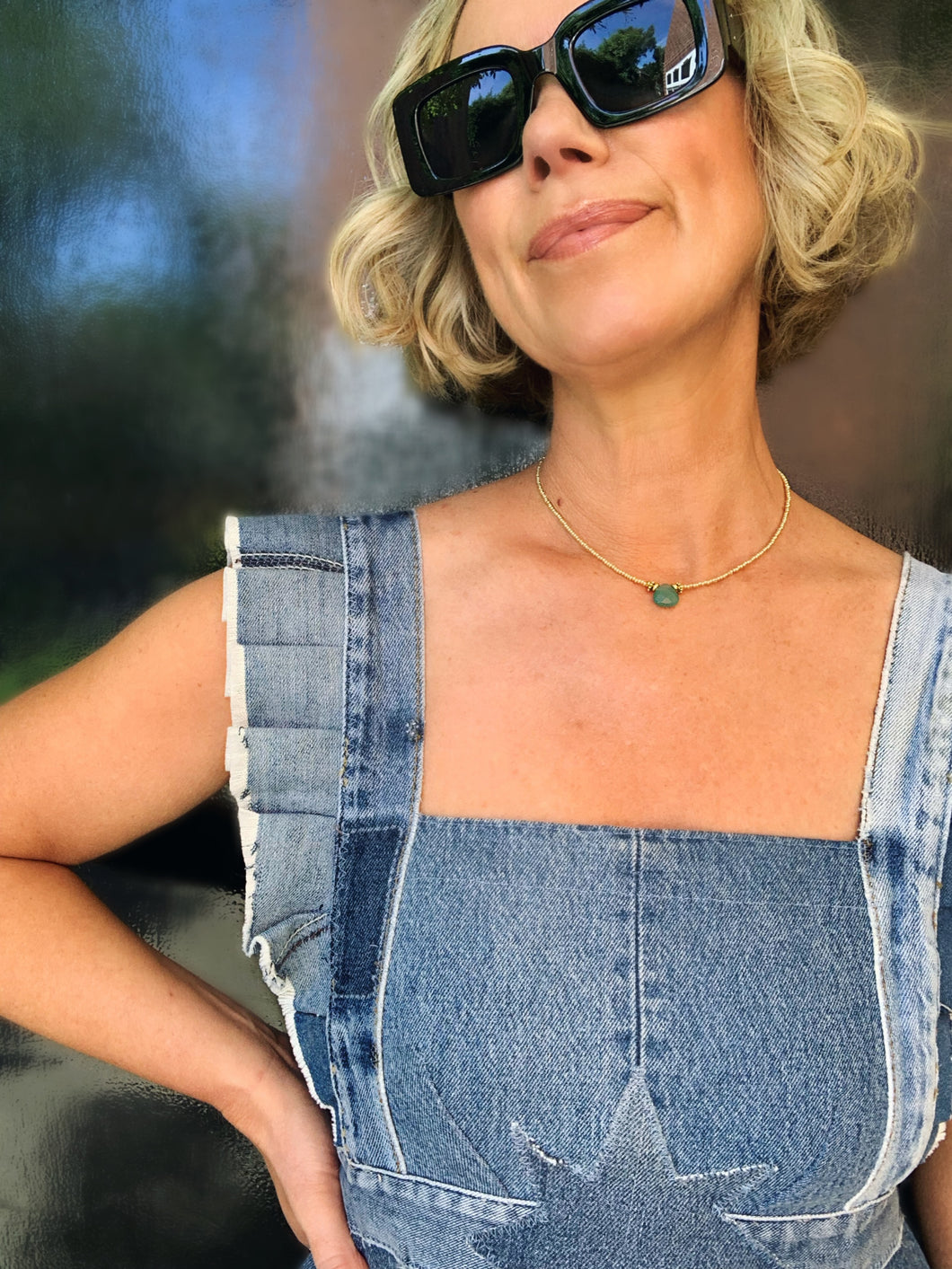 Jade/Gold Necklace