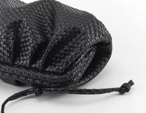 Woven Cloud Bag - Black