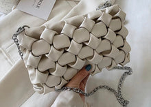 Load image into Gallery viewer, The Weave Bag - Winter White
