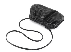Woven Cloud Bag - Black