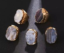Load image into Gallery viewer, Druzy Rings - Various colours