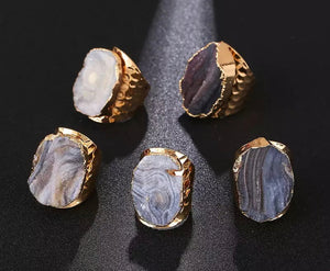 Druzy Rings - Various colours