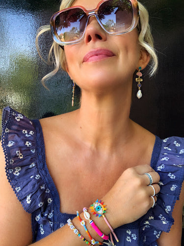 Evil Eye Rainbow Bracelet