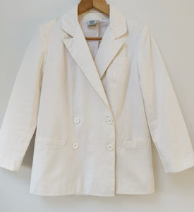 Preloved & Vintage - Vintage Laura Ashley Cotton Jacket in Off White