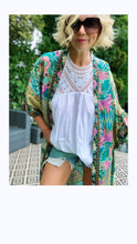 Load image into Gallery viewer, ALL THE FLOWERS - KIMONO
