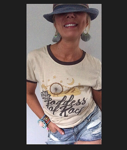 Goddess of Rock Tee (Was £17 Now £12)