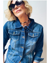 Load image into Gallery viewer, Rose Mae Reworked - BOHO LOVE Denim Jacket
