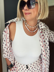 Ibiza Disc Necklace - various colours