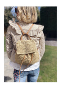 Load image into Gallery viewer, Woven Backpack - Light