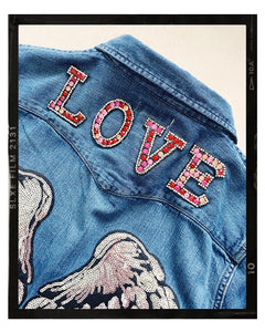 Rose Mae Reworked ANGEL LOVE Denim Shacket