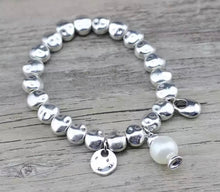 Load image into Gallery viewer, The Pearl Nugget Bracelet