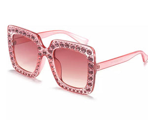 Just Sparkle Sunglasses - Available in Pink & Black