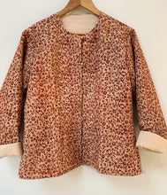 Load image into Gallery viewer, Preloved &amp; Vintage - Boho Vintage Quilted Jacket in Terracotta