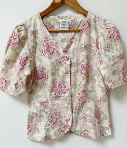 Preloved & Vintage - vintage Laura Ashley floral cotton lawn Blouse