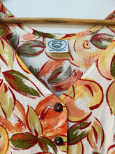 Load image into Gallery viewer, Preloved &amp; Vintage - Vintage Laura Ashley Dress - Fruit Print in Orange Multi