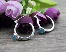 Load image into Gallery viewer, Turquoise/Silver/Leather Bracelet