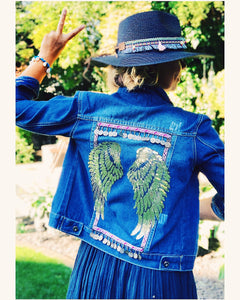 Rose Mae Reworked - BOHO LOVE Denim Jacket