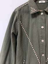 Load image into Gallery viewer, Preloved &amp; Vintage - Rock &amp; Roll Khaki Jacket