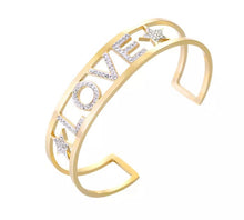 Load image into Gallery viewer, LOVE Bracelet - Silver &amp; Gold