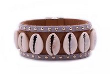 Load image into Gallery viewer, Cowrie Shell Cuff