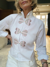 Load image into Gallery viewer, Preloved &amp; Vintage - Italian Vintage Embroidered Blouse