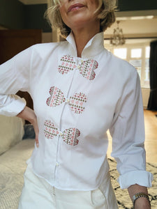 Preloved & Vintage - Italian Vintage Embroidered Blouse