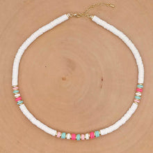 Load image into Gallery viewer, Ibiza Disc Necklace - various colours