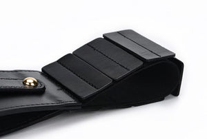 Wide Waist Belt - Black