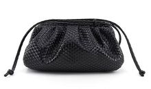 Load image into Gallery viewer, Woven Cloud Bag - Black