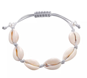 Cowrie Shell Bracelets Gold/Silver/Natural