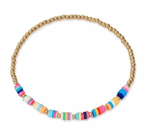Gold Beaded Sweetie Stretch Bracelet