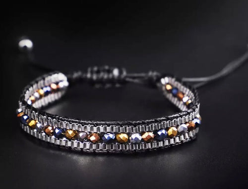 Beaded Bracelet in Black