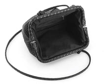 Load image into Gallery viewer, Woven Cloud Bag - Black