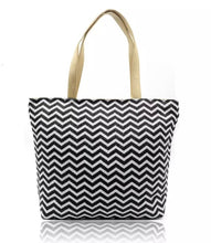 Load image into Gallery viewer, Tote Bag - Black/White (Was £22 Now £12)